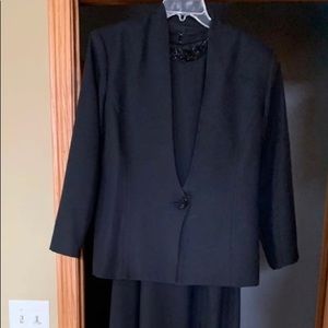 Long formal dress with jacket
